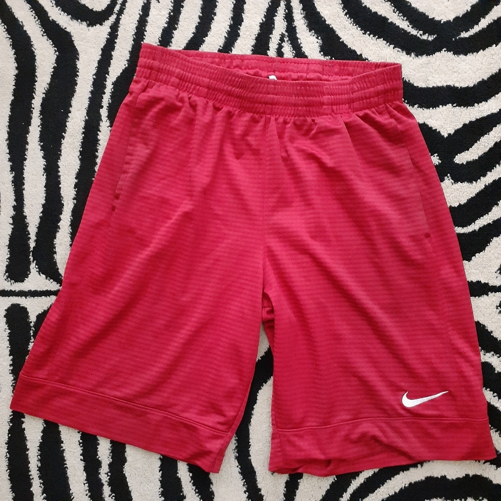 Red Nike Shorts Size Small